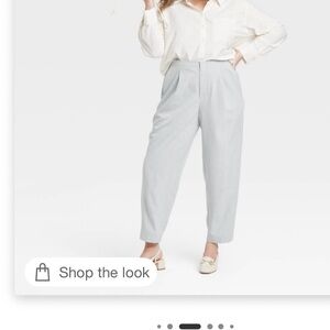 a new day Women's Soft Gray Cropped Pants